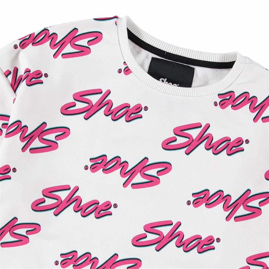 ALLOVER PRINTED CREWNE SWEATSHIRT FELPA GIROC DONNA Shoeshine | GILDA04SHOEW