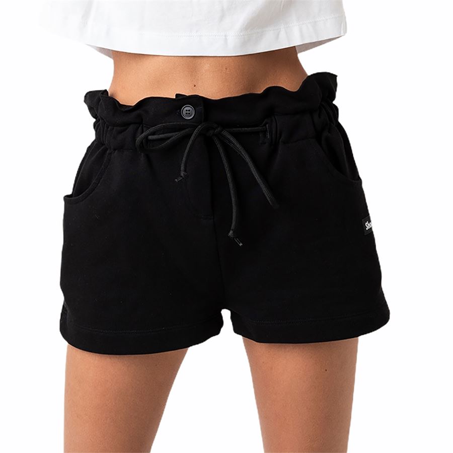 CANDY WAIST BERMUDA SHORT DONNA Shoeshine | SUSAN03BLACK