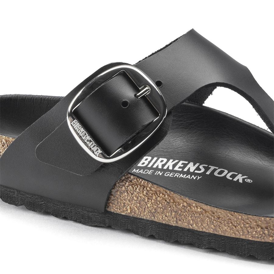 Gizeh Big Buckle Natural Leather infradito da donna Birkenstock | 1018753X