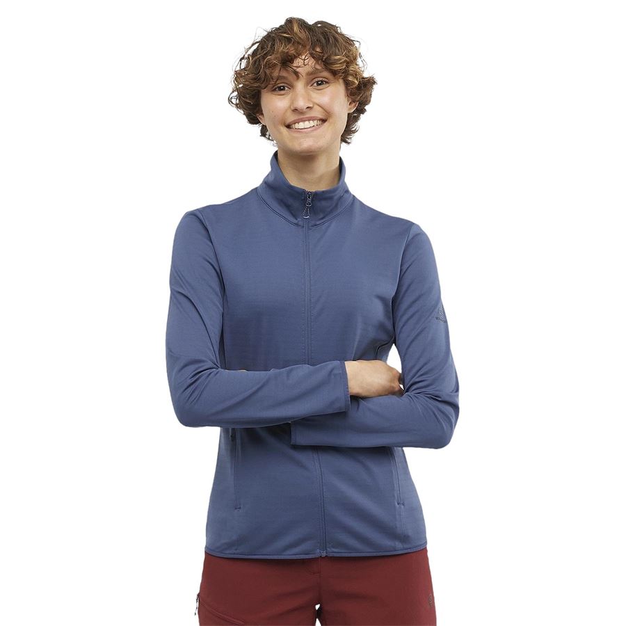 OUTRACK FULL ZIP MID W Salomon | LC1710000X