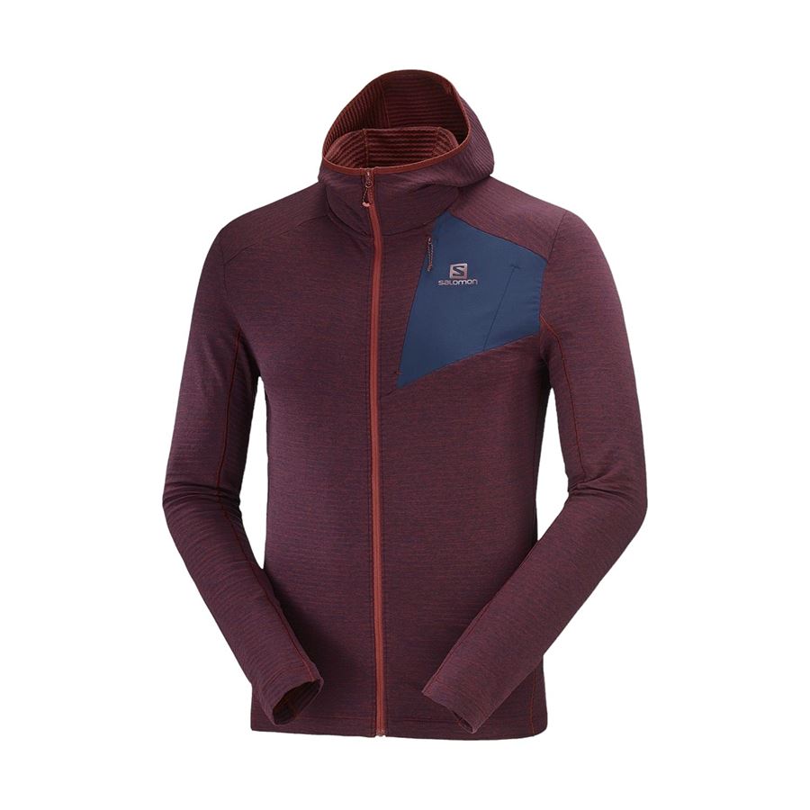 OUTLINE FZ HOODIE M Salomon | LC1712300X