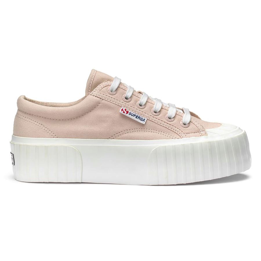 2631 Stripe platform sneakers da donna Superga | S5111SWA5O