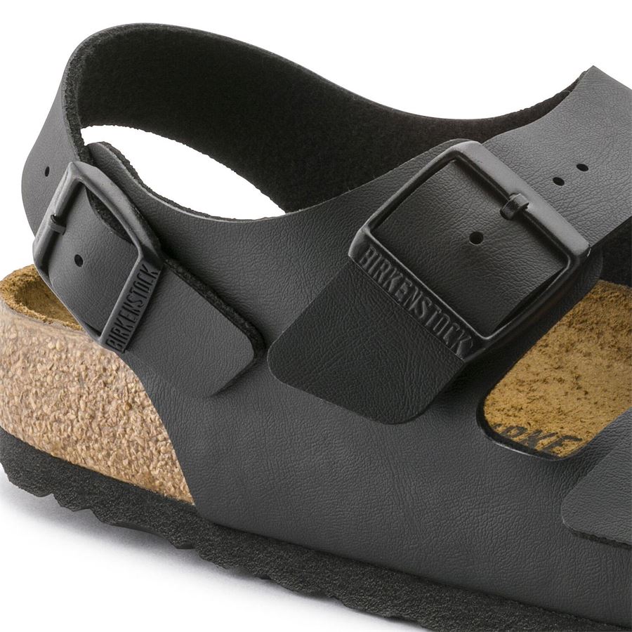 Milano black, Birko Flor - Calz. Stretta sandalo unisex uomo donna Birkenstock | 034793X