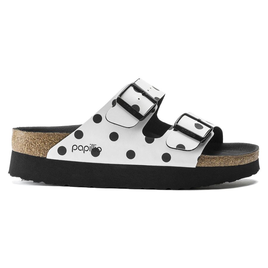 Arizona platform Birko Flor ciabatta da donna Birkenstock | 1015878X