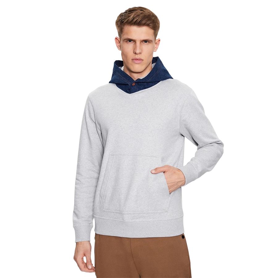 WEDENIM FELPA CAPPUCCIO Boss | 50485833071