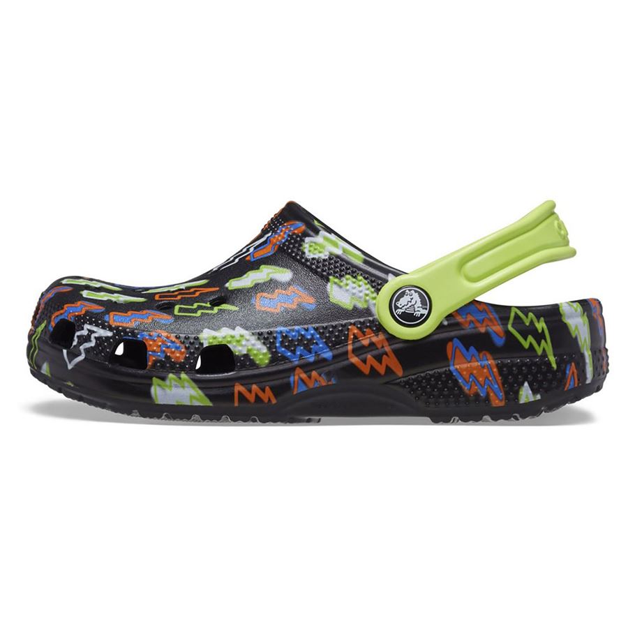 CLASSIC LIGHTNING BOLT CLOG TODDLER Crocs | 208309BLK