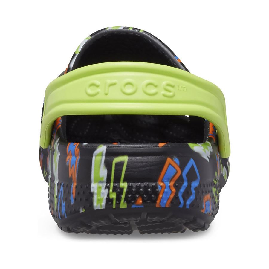 CLASSIC LIGHTNING BOLT CLOG TODDLER Crocs | 208309BLK