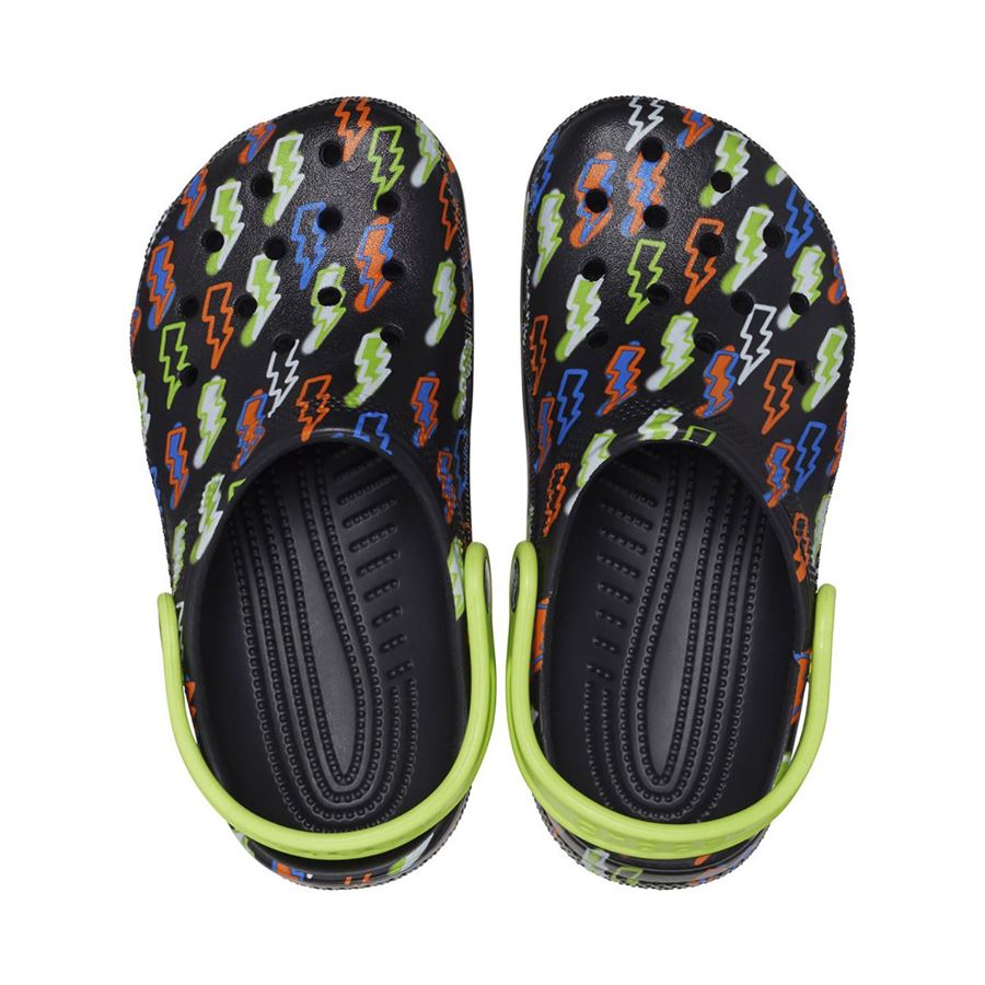 CLASSIC LIGHTNING BOLT CLOG TODDLER Crocs | 208309BLK
