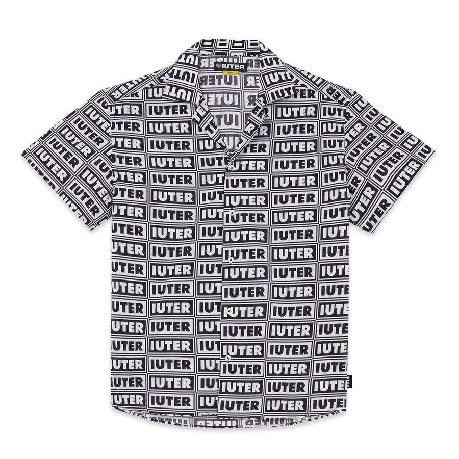 PANEL S/S SHIRT Iuter | 23SIHR10WHITE