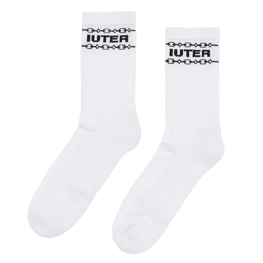CHAIN SOCKS Iuter | 23SISXP07WHITE