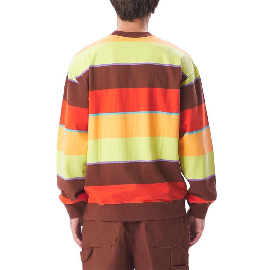 Resol Stripe felpa uomo Obey | 112480133SEP