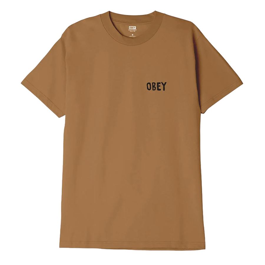 Obey hong kong photo classic tee t-shirt da uomo Obey | 165263410BRS