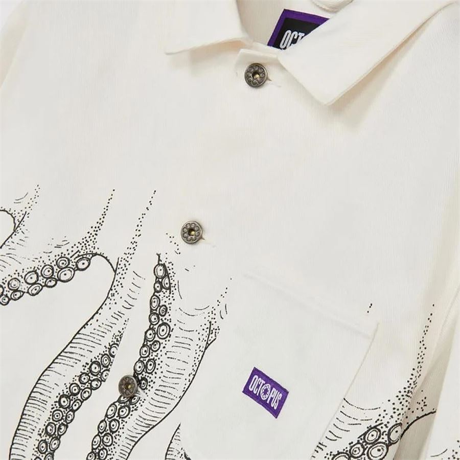 OCTOPUS WORK JACKET Octopus | 23SOJD03CREAM