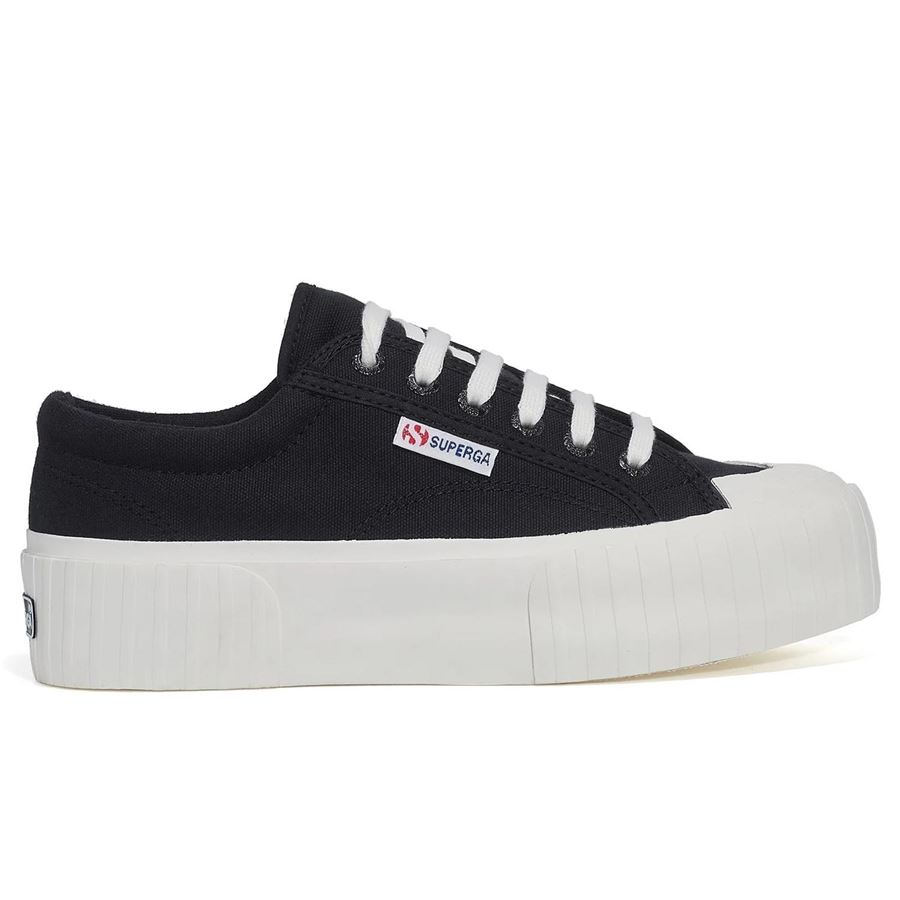 2631 Stripe platform sneakers da donna Superga | S5111SWA6M
