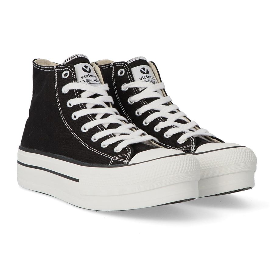 TRIBU BRILLO BOTIN LONA Victoria | 1061101NEGRO