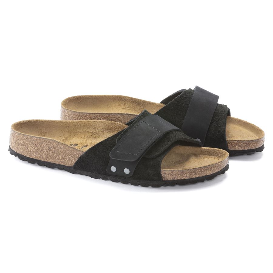 Oita black, Suede Leather/Nubuck - Calz. Stretta Birkenstock | 1024200X