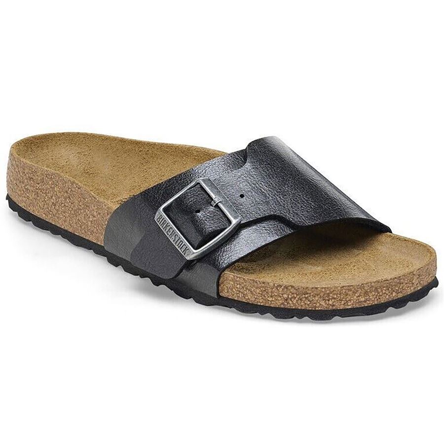 Catalina graceful licorice, Birko Flor - Calz. Stretta Birkenstock | 1026617X