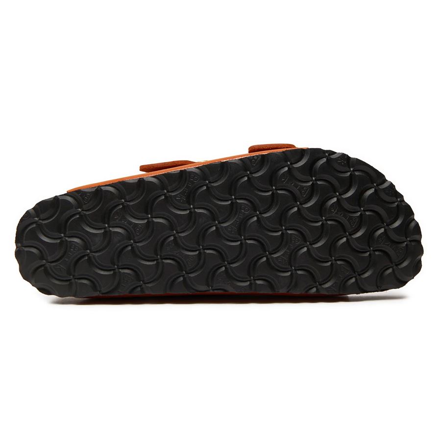 Arizona Big Buckle burnt orange, Oiled Leather - Calz. Stretta Birkenstock | 1026661X