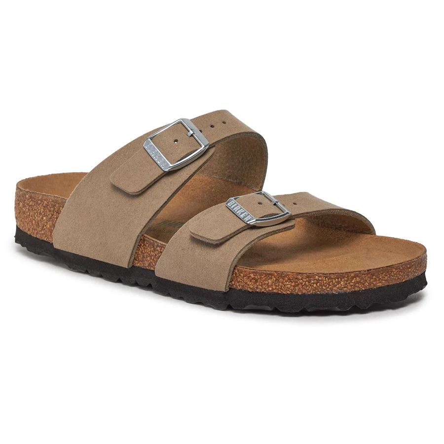 Sydney gray taupe veg, Synthetics - Calz. Stretta ciabatta da donna Birkenstock | 1026700X