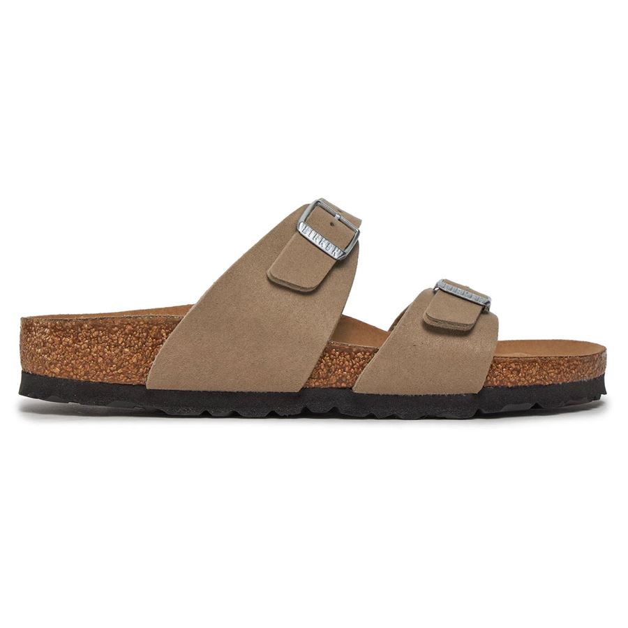 Sydney gray taupe veg, Synthetics - Calz. Stretta ciabatta da donna Birkenstock | 1026700X