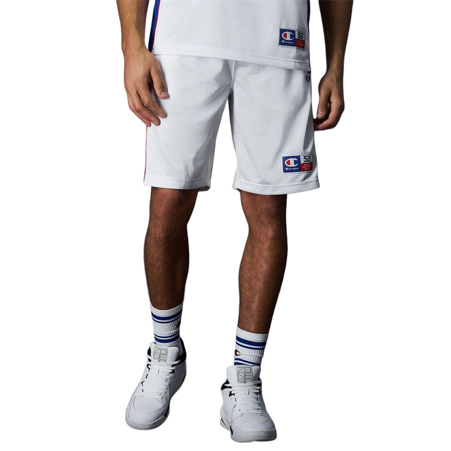 SHORT IN TESSUTO MESH LOGO USA Champion | 219746WW001