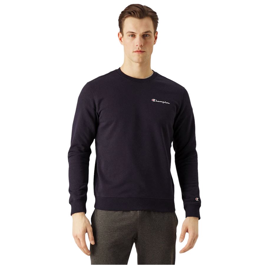 Felpa da uomo con Logo Champion Piccolo Ricamato Champion | 219836BS501