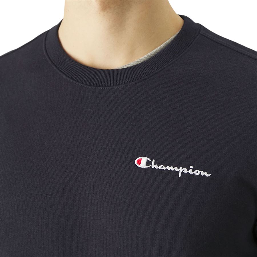 Felpa da uomo con Logo Champion Piccolo Ricamato Champion | 219836BS501