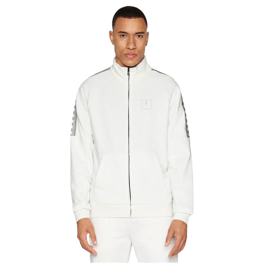 Felpa da uomo Full Zip Sweatshirt Champion | 220067WW033