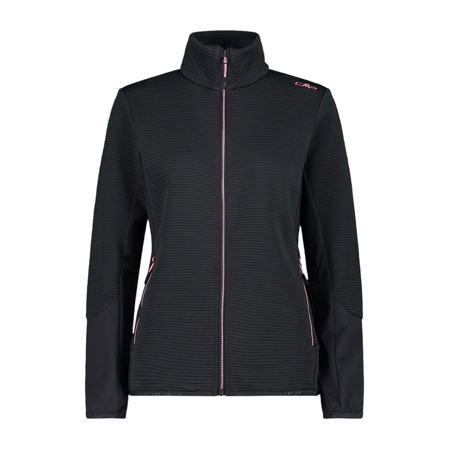 Pile donna con lavorazione tubolare in rilievo Cmp | 34E667686UR