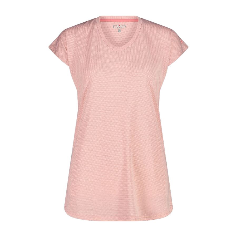 T-shirt collo largo in light jersey da donna Cmp | 34N5906B504