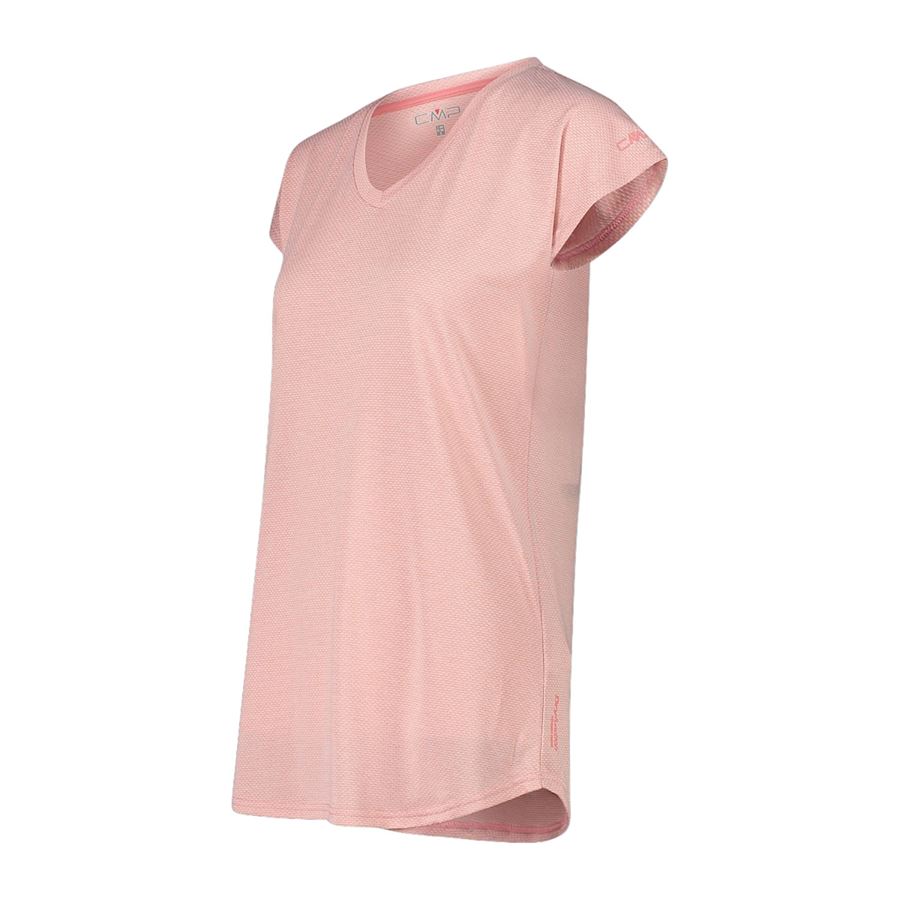 T-shirt collo largo in light jersey da donna Cmp | 34N5906B504