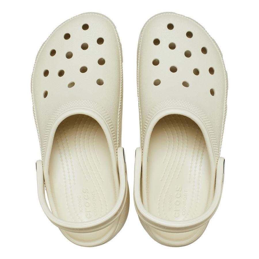 CLASSIC PLATFORM CLOG W Crocs | 206750BONE