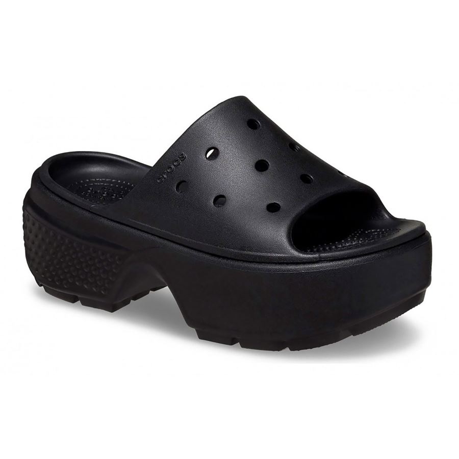 STOMP SLIDE W Crocs | 209346BLK