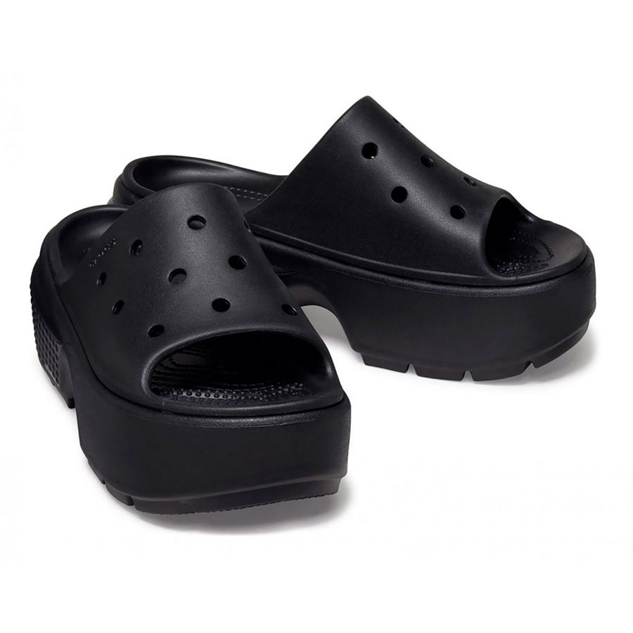 STOMP SLIDE W Crocs | 209346BLK