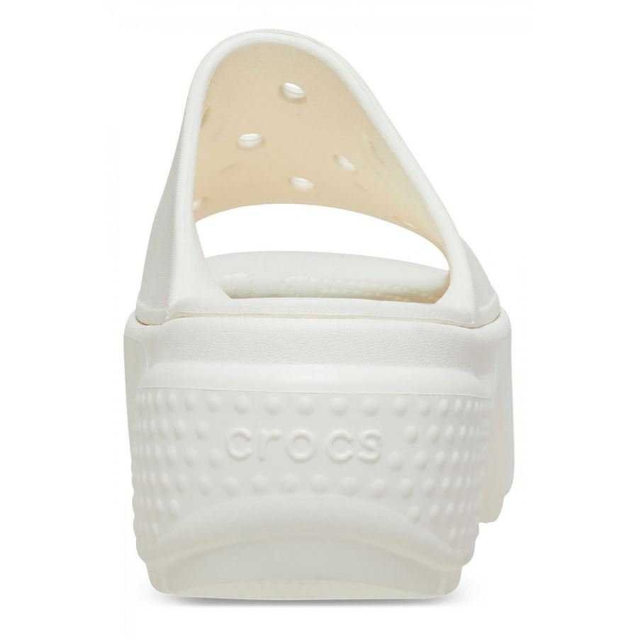 STOMP SLIDE W Crocs | 209346CHALK