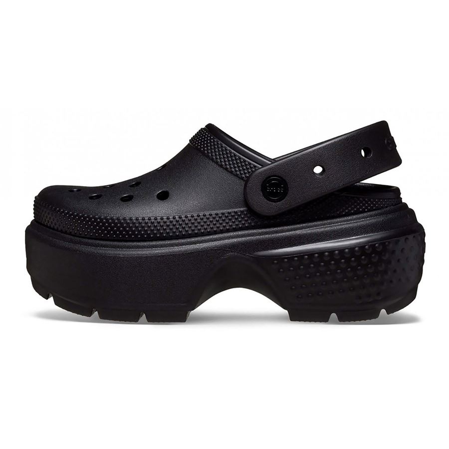 STOMP CLOG W Crocs | 209347BLK