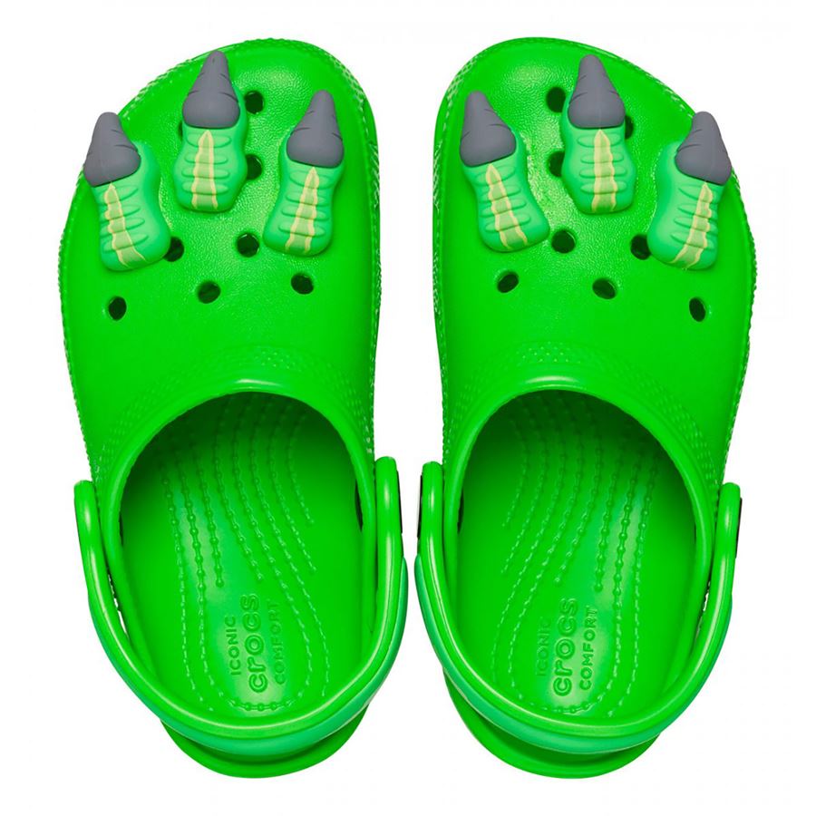 CLASSIC I AM DINOSAUR CLOG T Crocs | 209700GRSL
