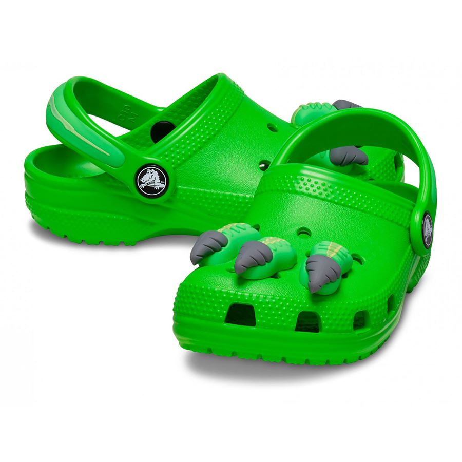 CLASSIC I AM DINOSAUR CLOG T Crocs | 209700GRSL
