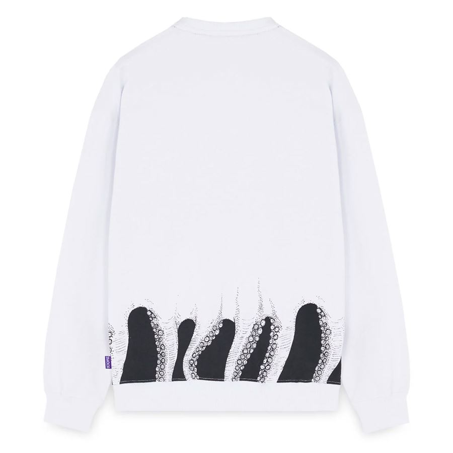 OCTOPUS LOWER CREWNECK Octopus | 24SOSC26WHITE
