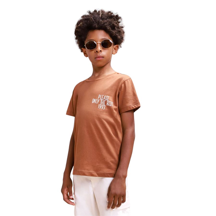 T-SHIRT MANICA CORTA A RIGHE Please | MB81/031B1850