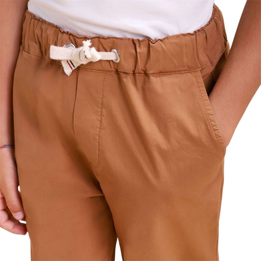 PANTALONI STRAIGHT MONOCOLOUR CON COULISSE Please | PE84/272B1835
