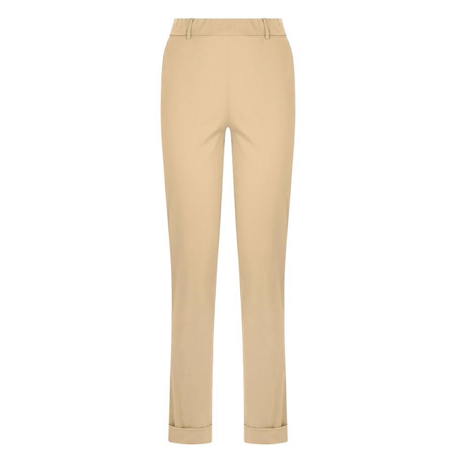 SATIN POWER PANTS SLIM CHINO WITH POCKETS Ragno | DN22P7868