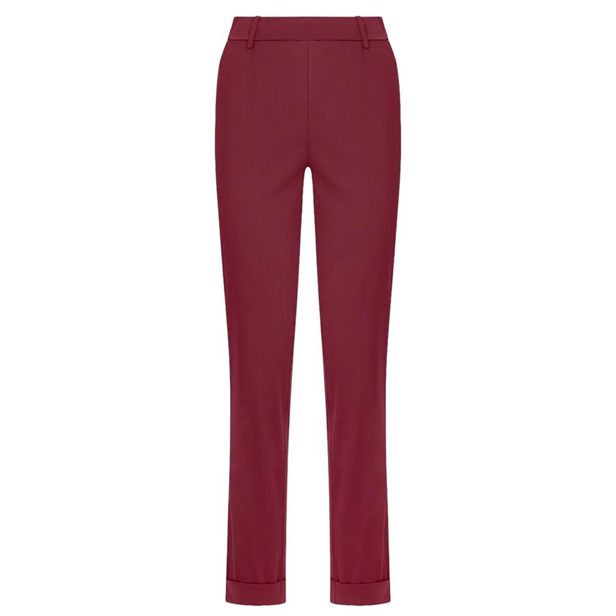 SATIN POWER PANTS SLIM CHINO WITH POCKETS Ragno | DN22P7952