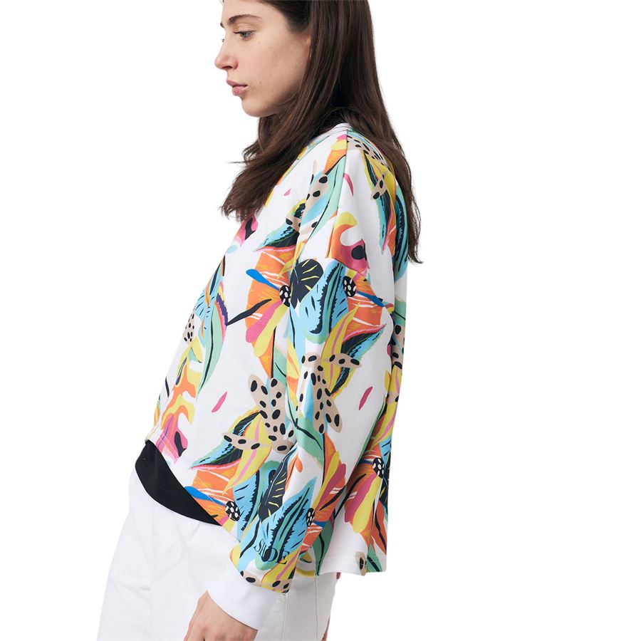 ALLOVER PRINTED CREWNECK SWEATSHIRT Shoeshine | GRETA3423JUNGLE