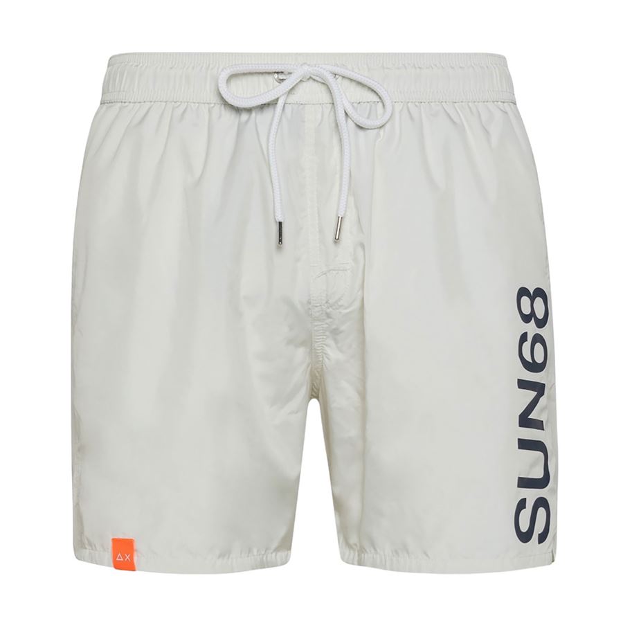 SWIM PANT WITH MACRO LOGO ON FRONT Sun68 | H3210301