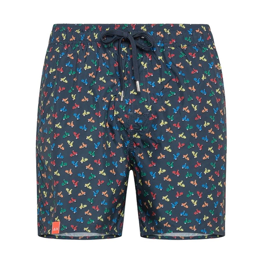 Swim Pant Tie Pattern costume a pantaloncino da uomo Sun68 | H3412707