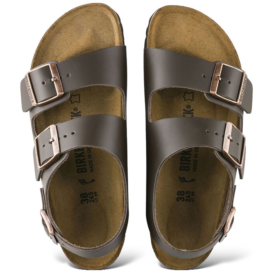 Milano Pelle naturale - Calz. normale sandalo da uomo Birkenstock | 034103X