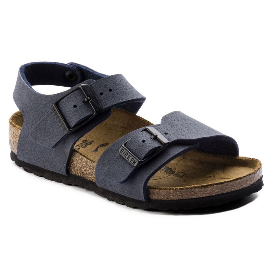 New York Kids Navy, Birkibuc - Calz. Stretta sandalo da bambino Birkenstock | 087773X