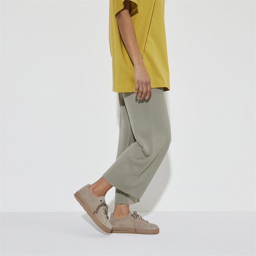 Bend Low Decon N gray taupe, Nubuck Leather sneakers da uomo Birkenstock | 1024633X