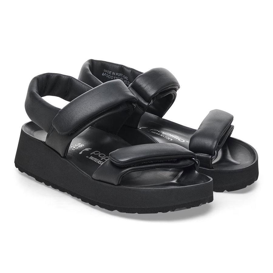 Theda Exquisite black, Natural Leather - Calz. Stretta sandalo da donna Birkenstock | 1026877X